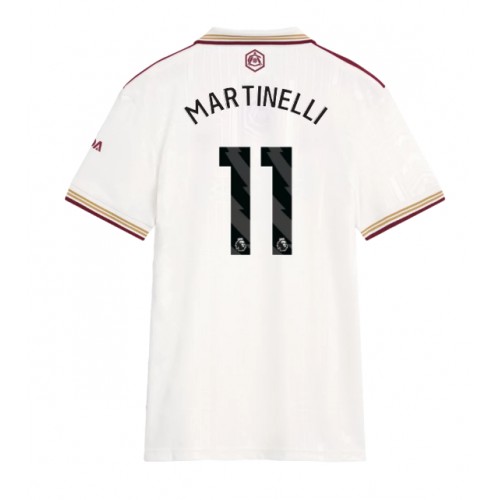 Arsenal Gabriel Martinelli #11 Dámské Alternativní Dres 2025-26 Krátký Rukáv Arsenal Gabriel Martinelli #11 Dámské Alternativní Dres 2025-26 Krátký Rukáv